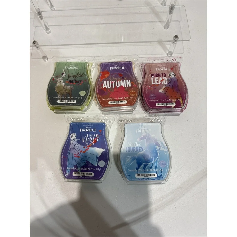 Scentsy Frozen 2 Wax Collection Limited Edition 5 Bar Pack Limited Edition New